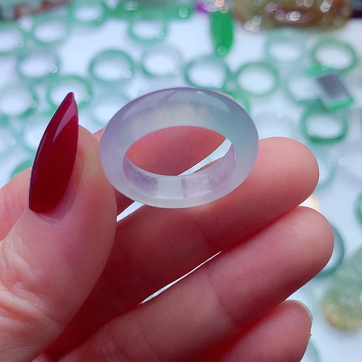翡翠未镶嵌戒指天然翡翠