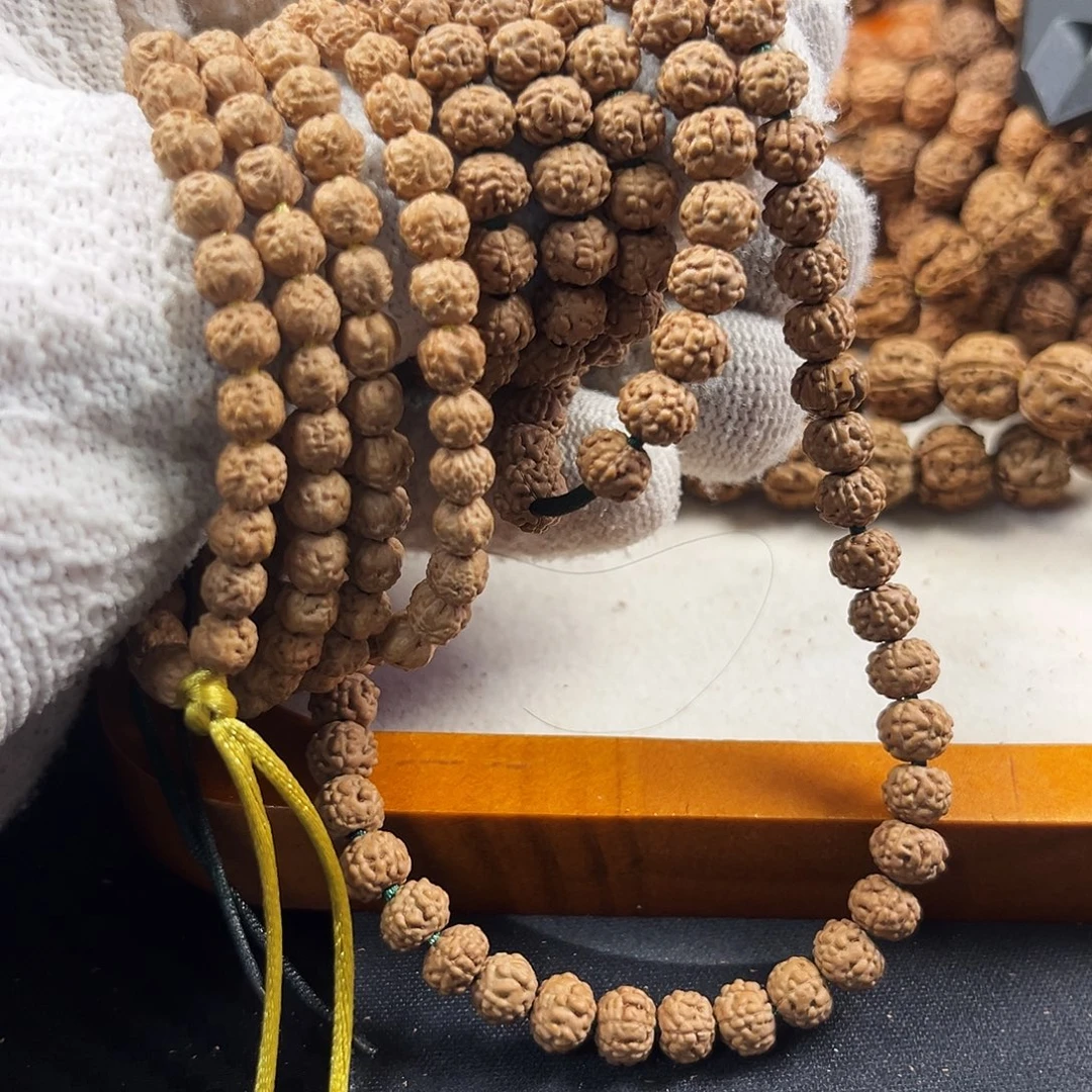 上***！金刚菩提吊坠小佛手➕蛤蟆背108