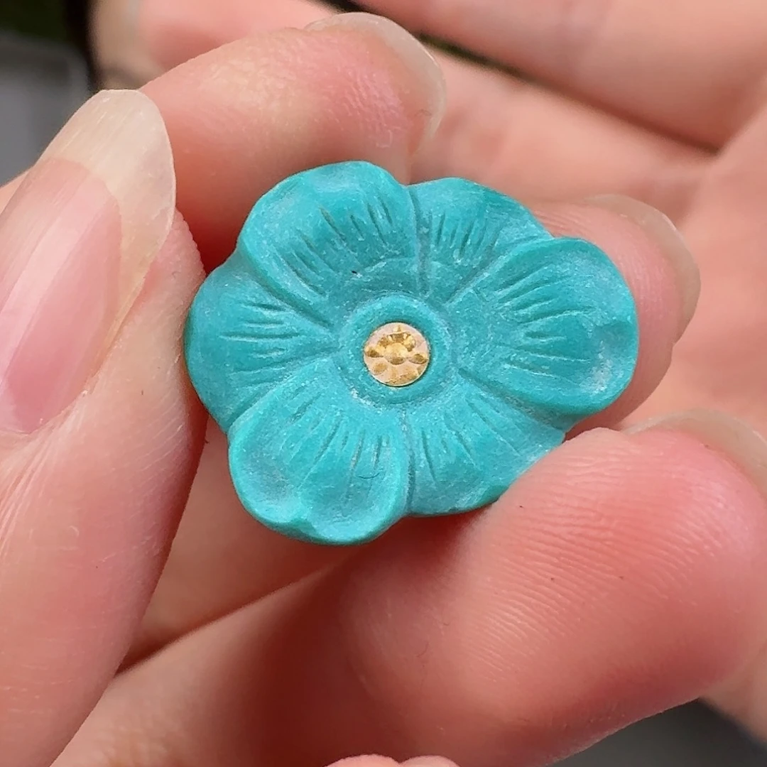 绿松石珠宝奇石未镶嵌