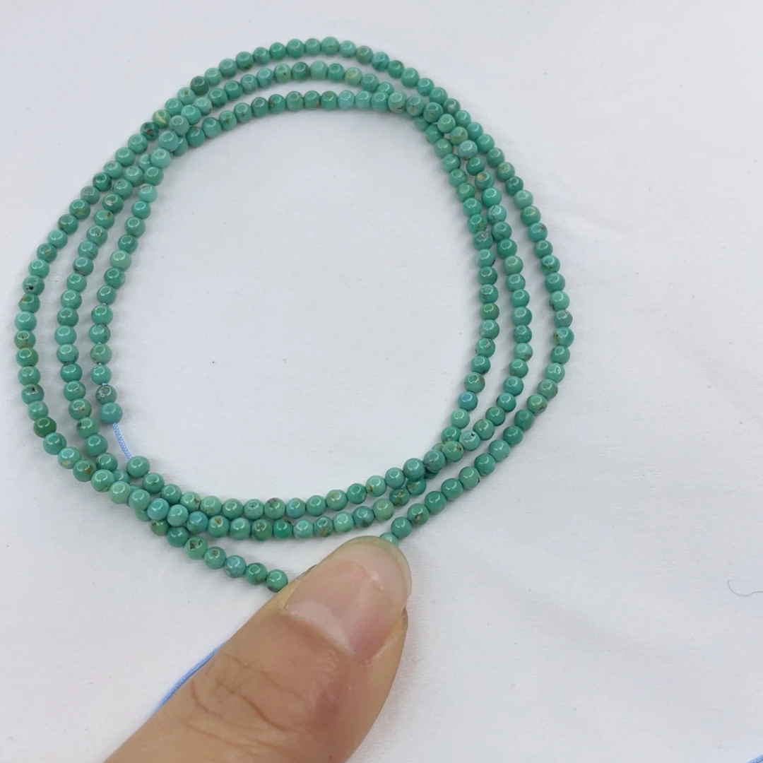 绿松石未镶嵌颈饰