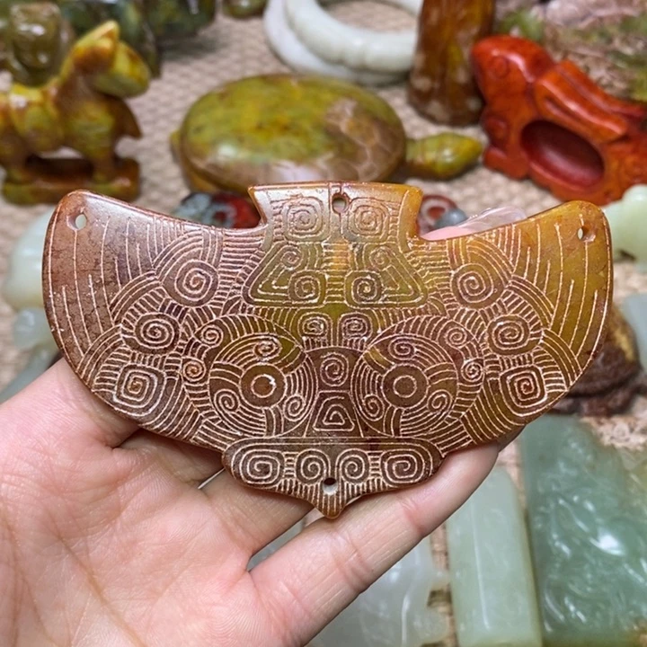 白玉菩提吊坠白玉菩提白玉菩提摆件