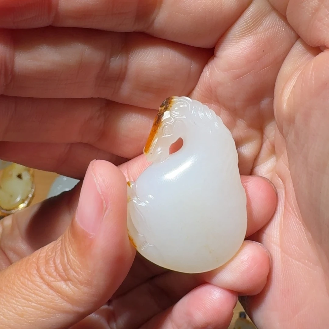 和田玉颈饰未镶嵌用****5