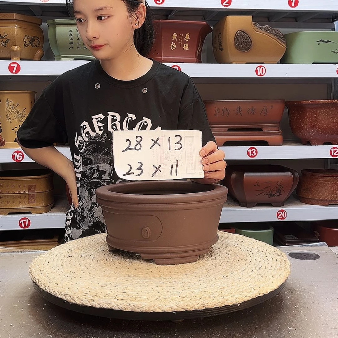 紫砂花盆紫砂花盆