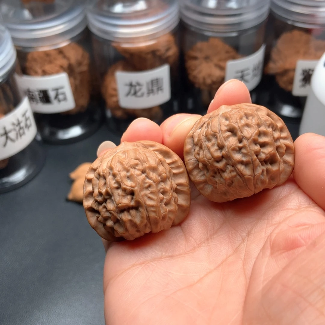 文玩核桃吊坠特***人全品石门元宝35➕