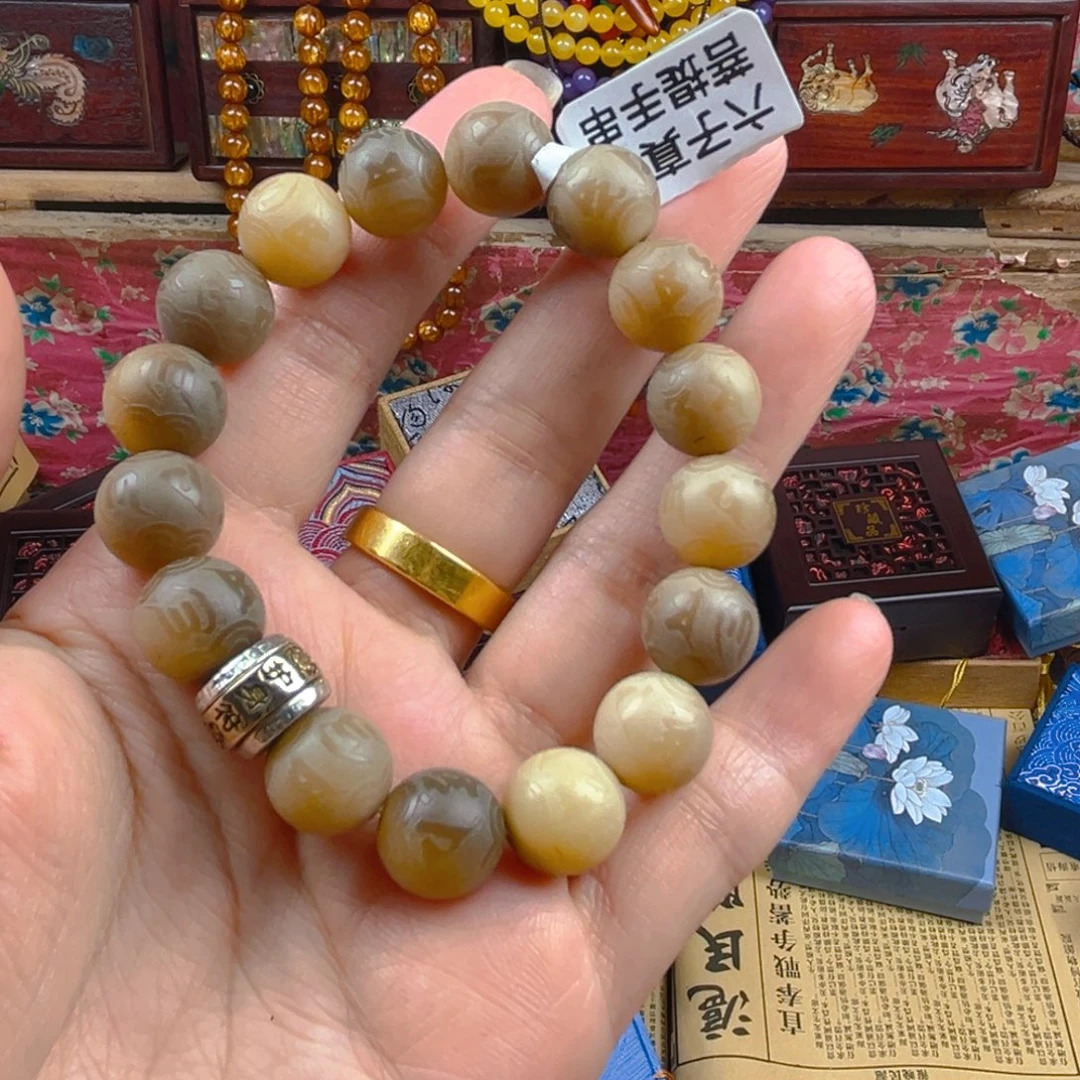 未镶嵌手链和田玉（糖玉）