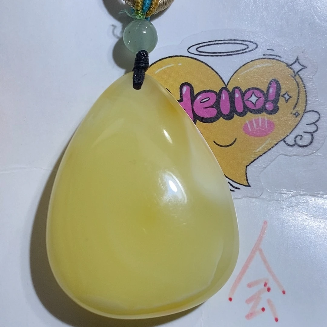 定制琥珀未镶嵌蜜蜡吊坠