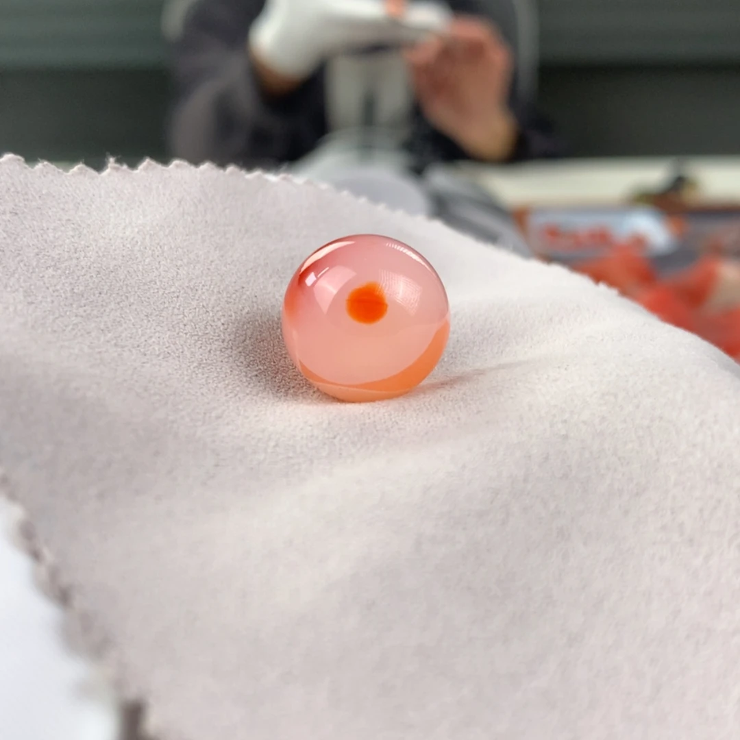 【闪购商品】未镶嵌南红天眼珠子南红玛瑙犇**年