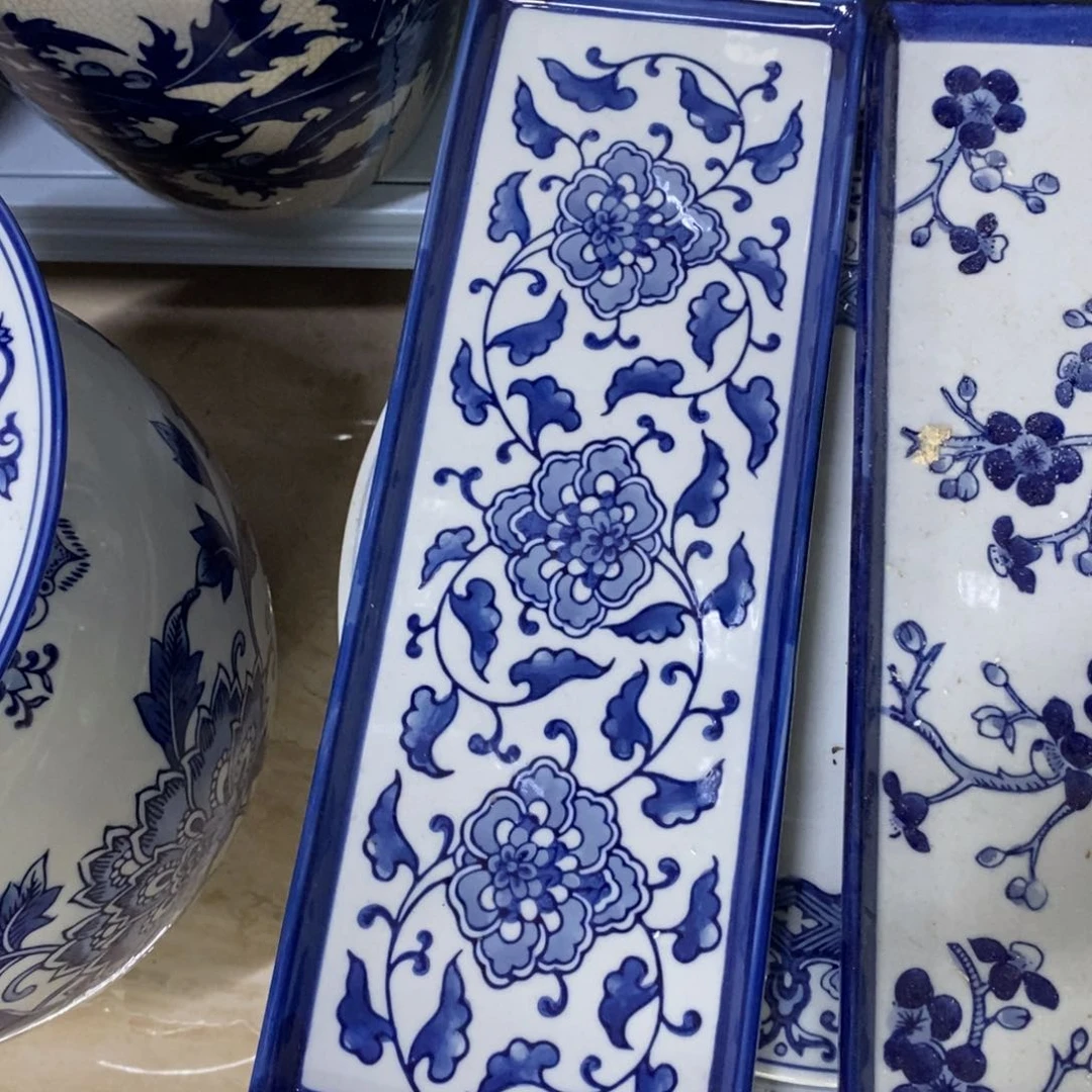 瓶粉**合盘子花瓶摆件花瓶