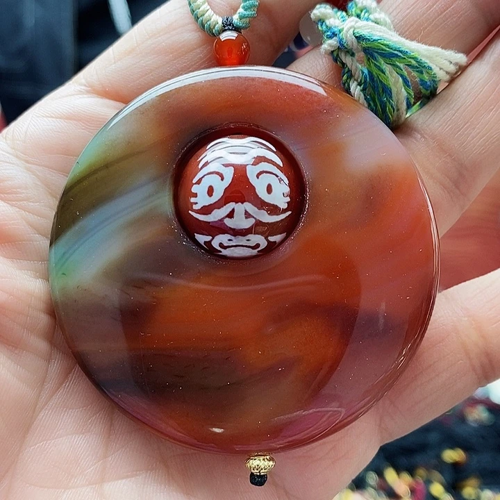 玛瑙/玉髓颈饰合金l****W