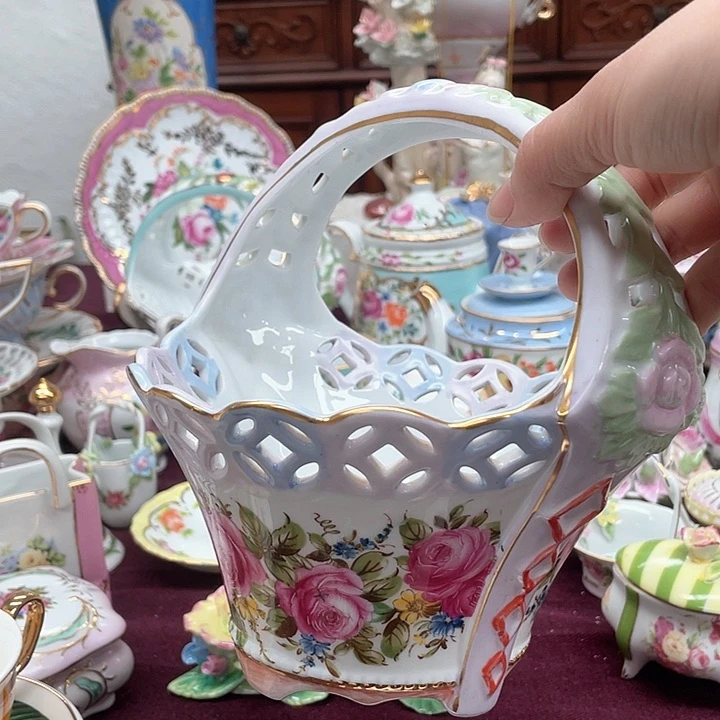 瓷片微瑕摆件，摆件