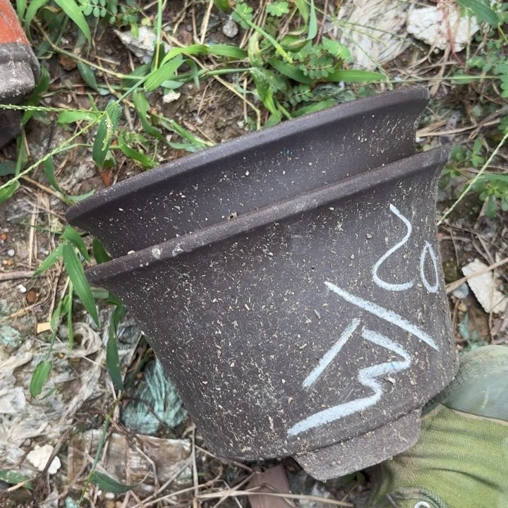 紫砂花盆紫砂的花