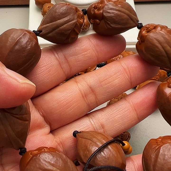 橄榄核手串/手链包衣弥勒