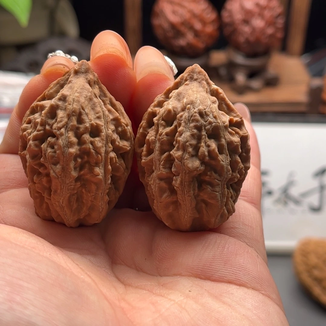 文玩核桃把件关东木子家楸大胖6