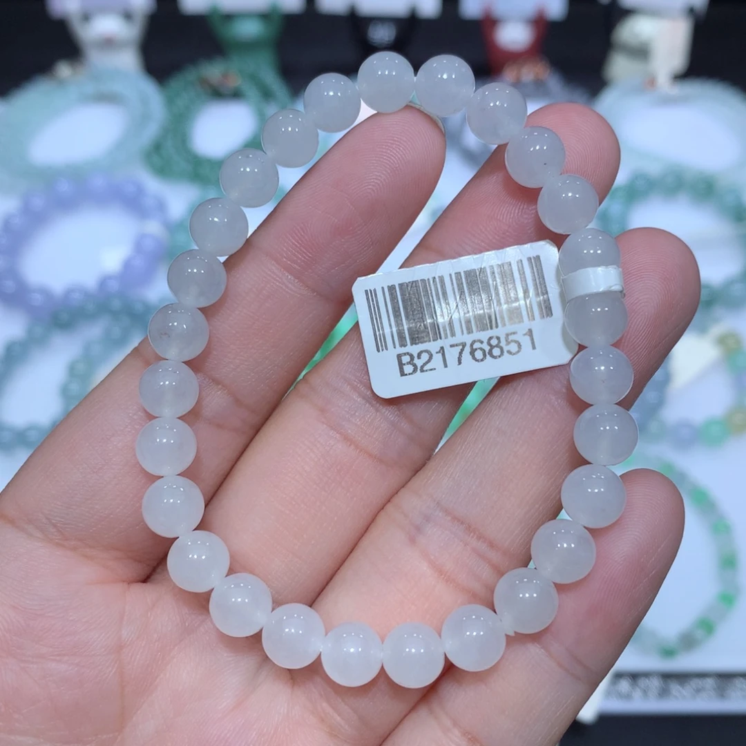 翡翠未镶嵌手串天然