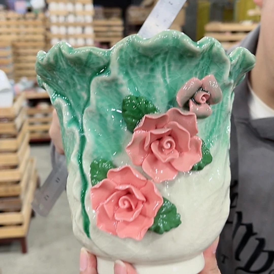 【闪购商品】陶瓷花盆