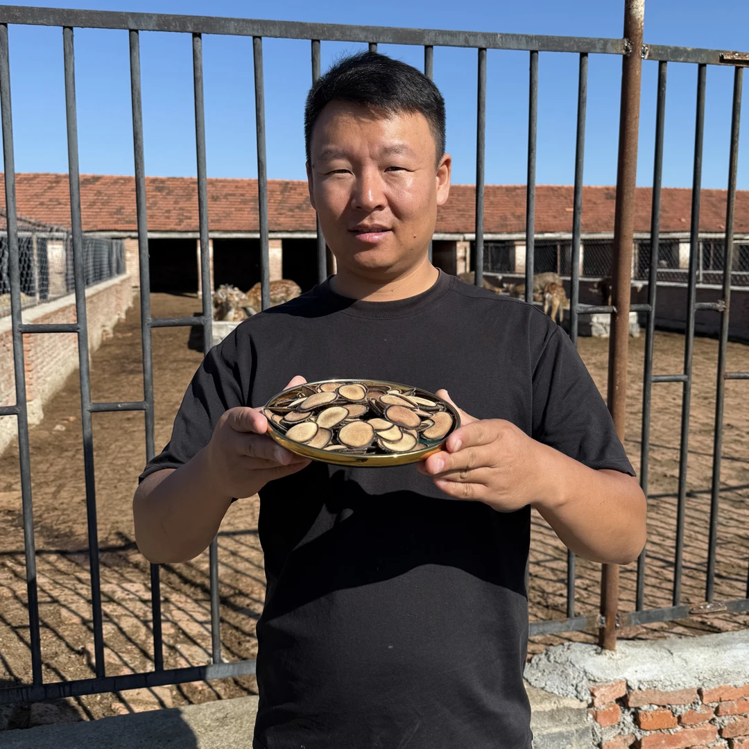 梅花鹿特粉片 自有鹿场 鹿茸片煲汤煲粥煮水功夫茶
