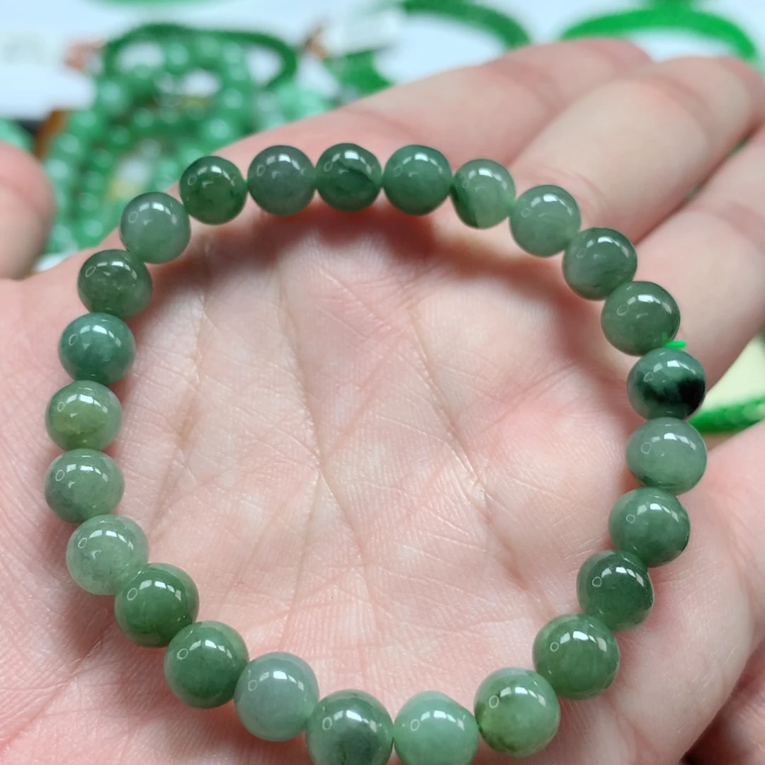 未镶嵌手链翡翠翡翠