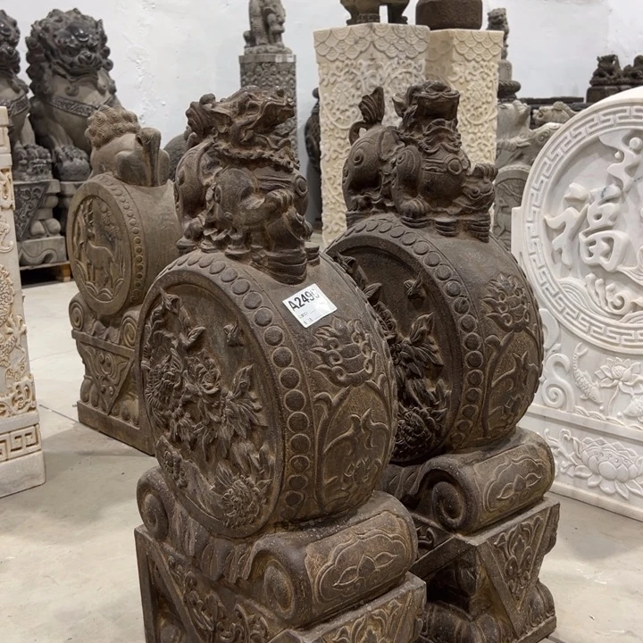 程***4石材青石门墩不包邮