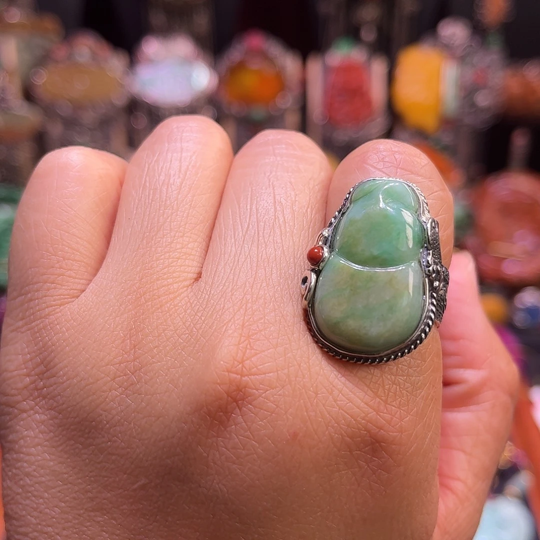 翡翠未镶嵌戒指特价福利