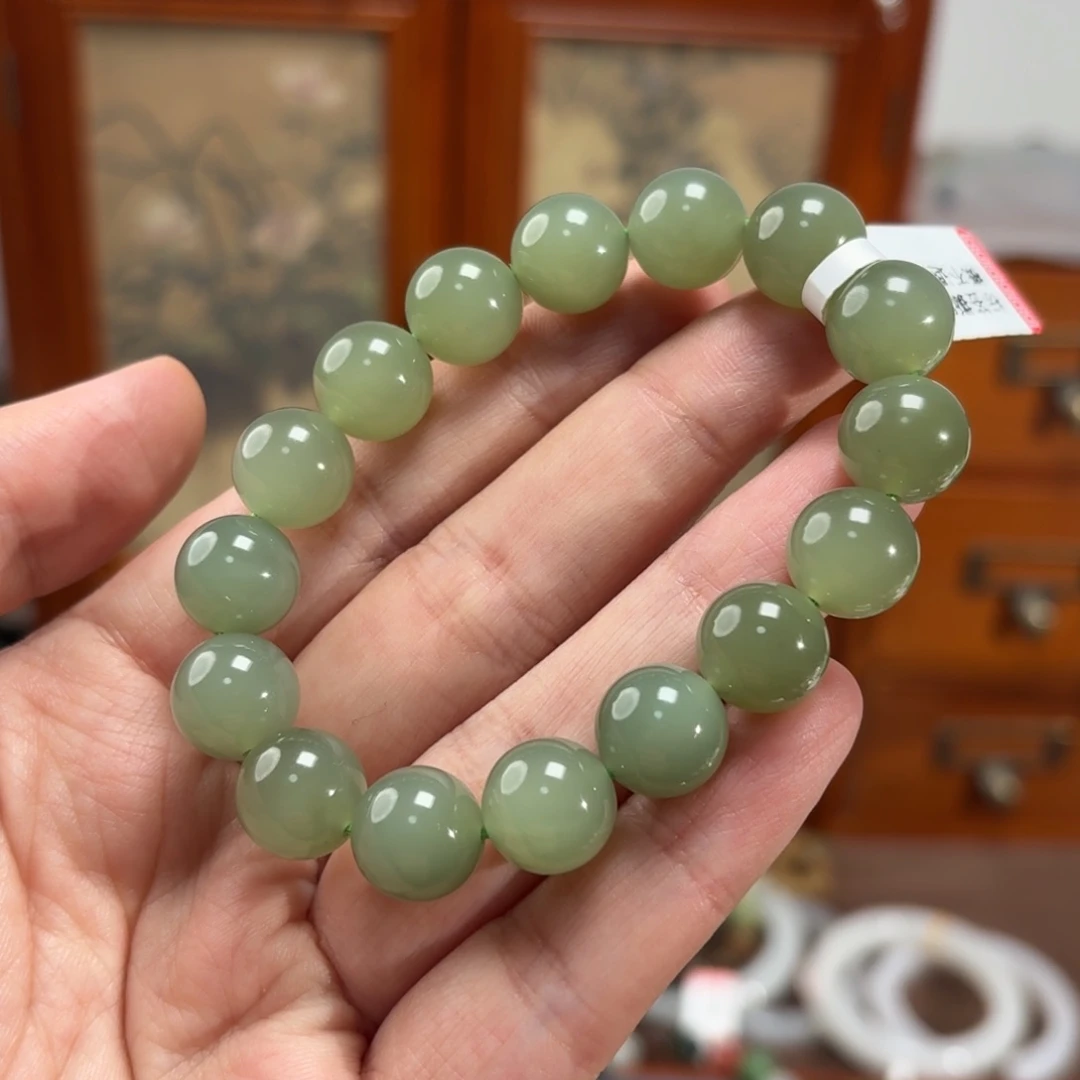 和田玉手串未镶嵌