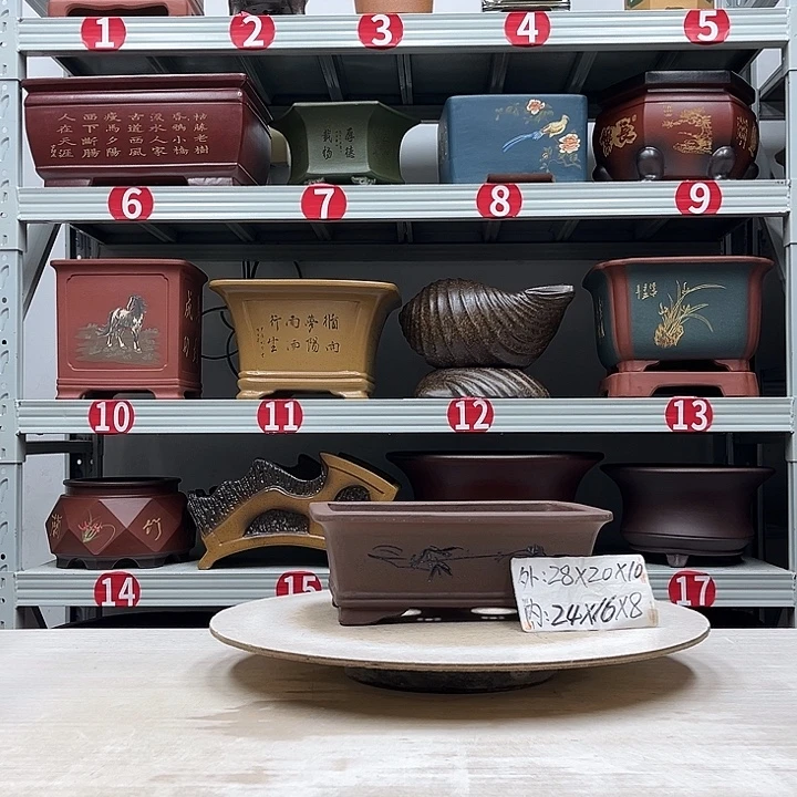 花盆紫砂紫砂花盆