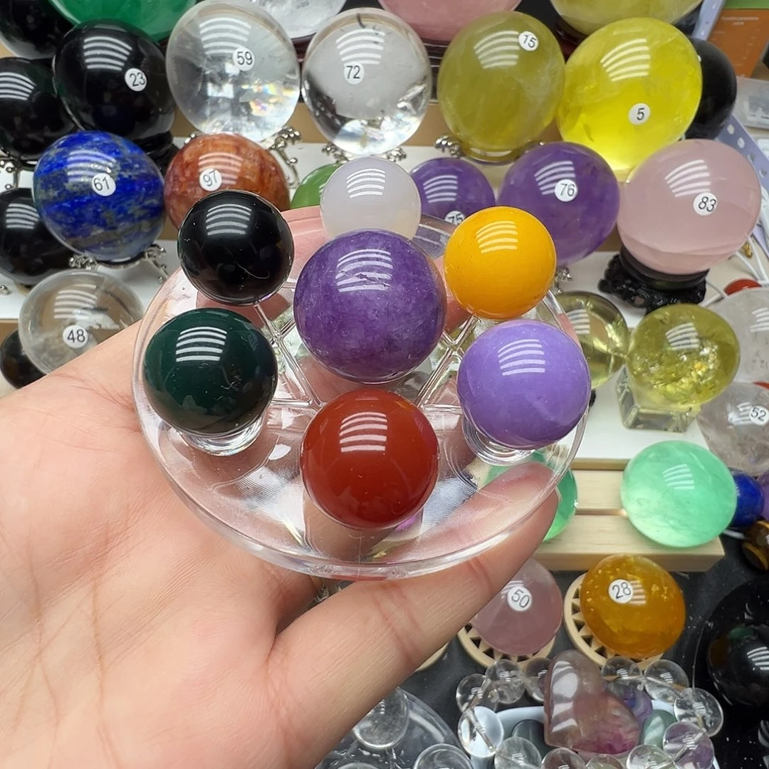 水晶未镶嵌珠宝半成品