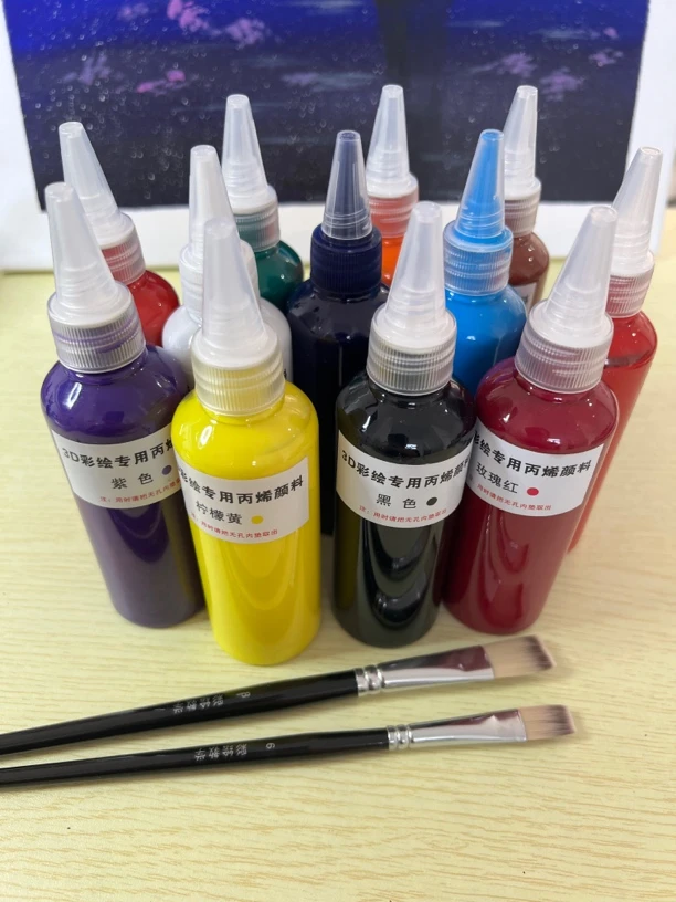 雯祺彩绘同款丙烯颜料