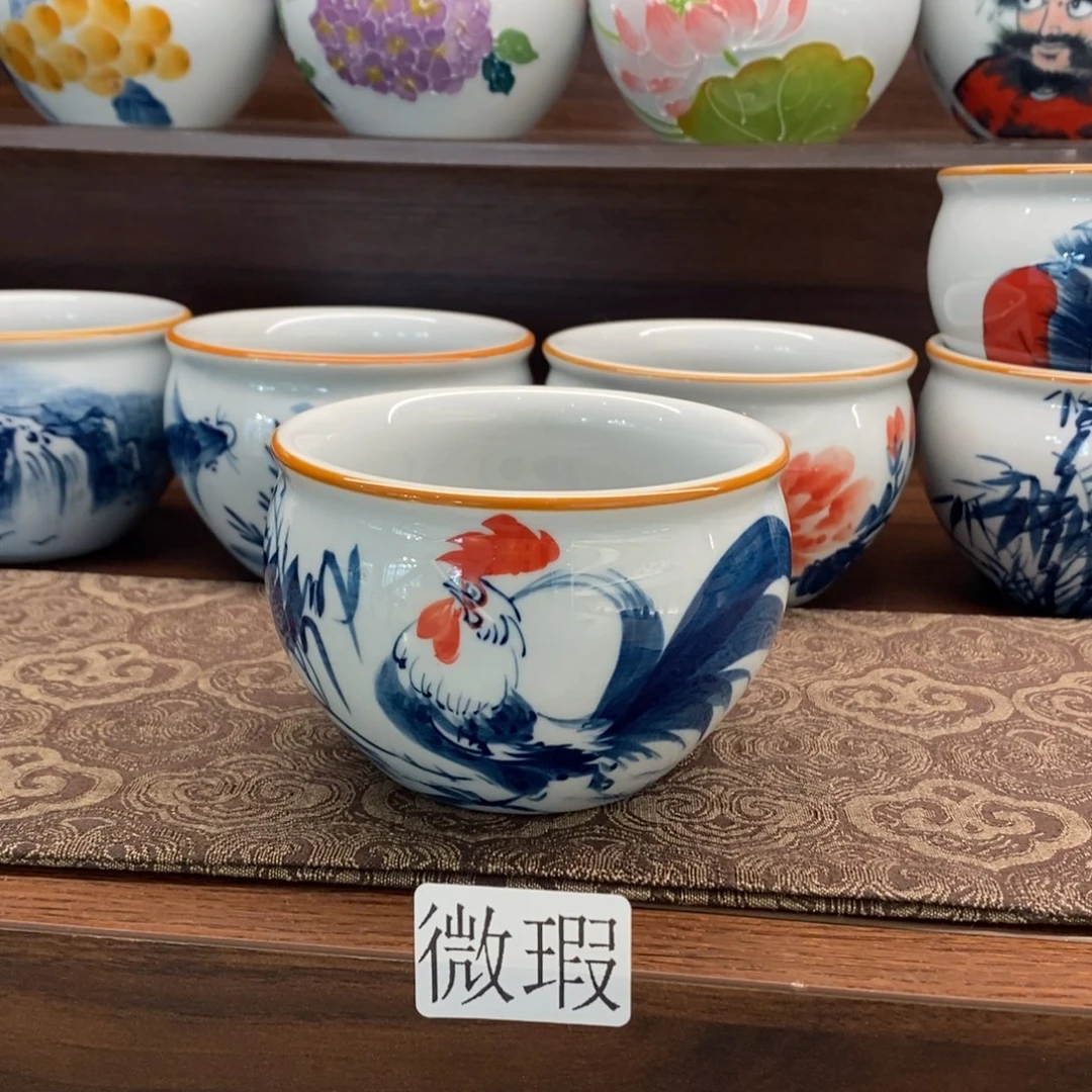 釉下彩手工绘制手工绘制