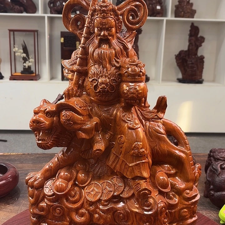 蓝***天木雕艺术作品欣赏