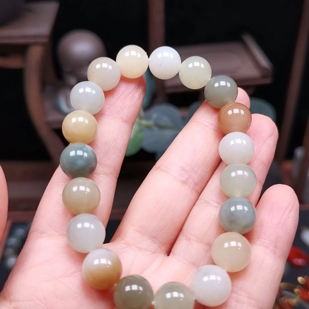 庄***溪未镶嵌手串和田玉