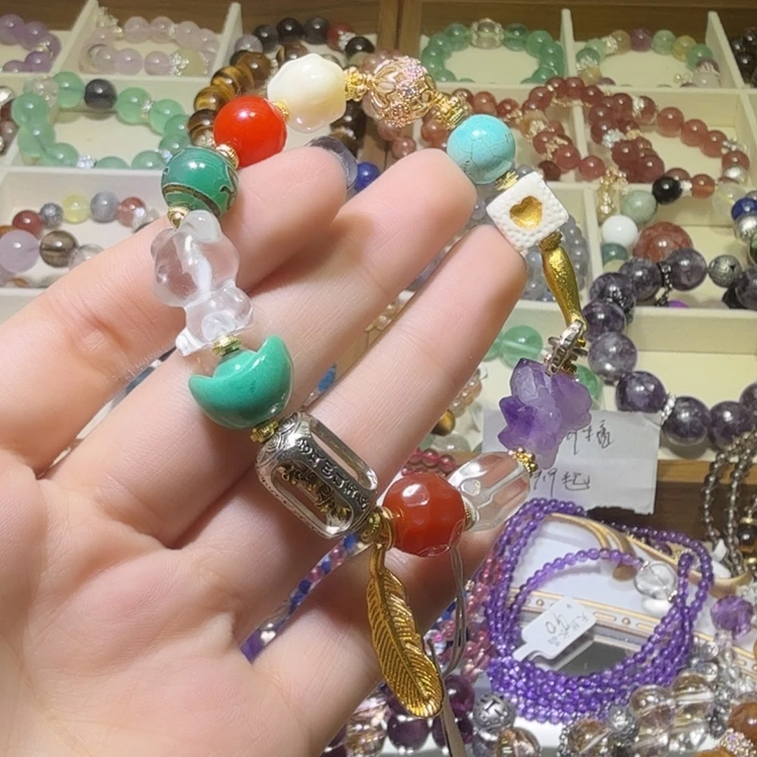 水晶手链未镶嵌手串