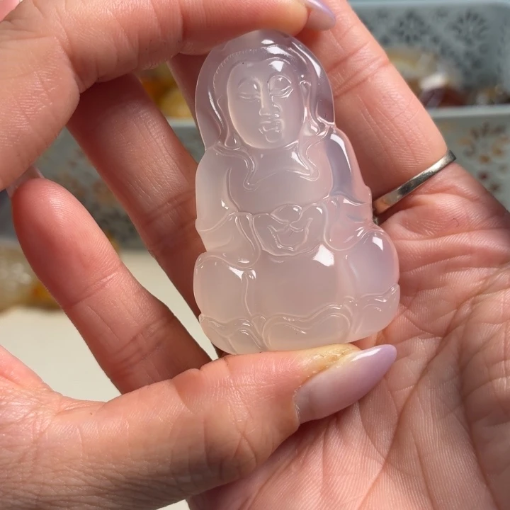 玛瑙/玉髓未镶嵌吊坠(不含链)