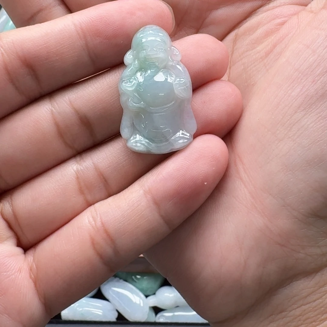 翡翠未镶嵌颈饰天然A货缅甸翡翠吊坠