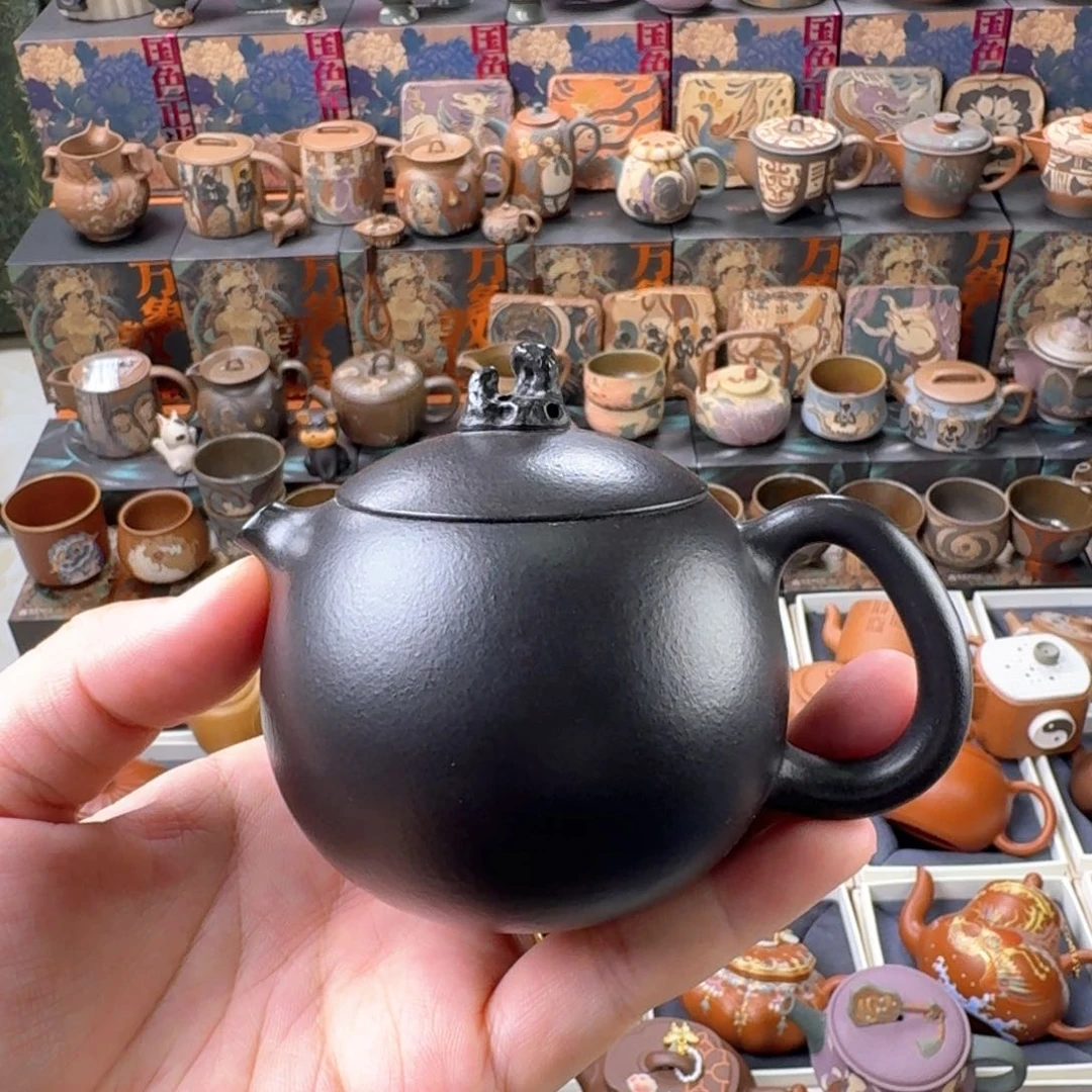 茶壶紫砂150cc原矿精工半手