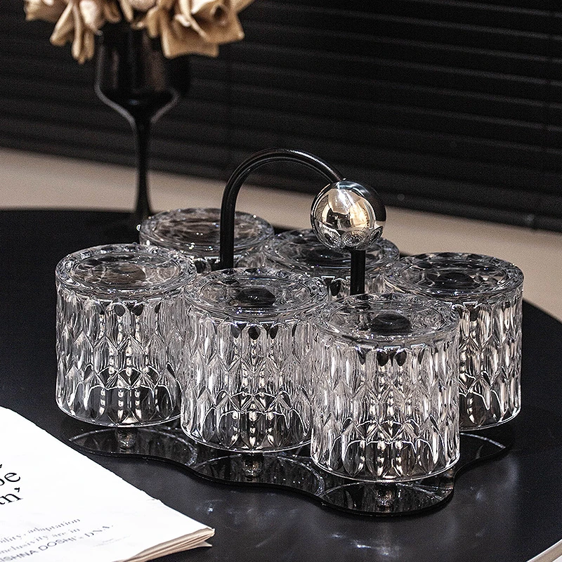 轻奢玻璃杯高级感啤酒杯家用大容量饮料杯精酿啤酒扎啤多用果汁杯