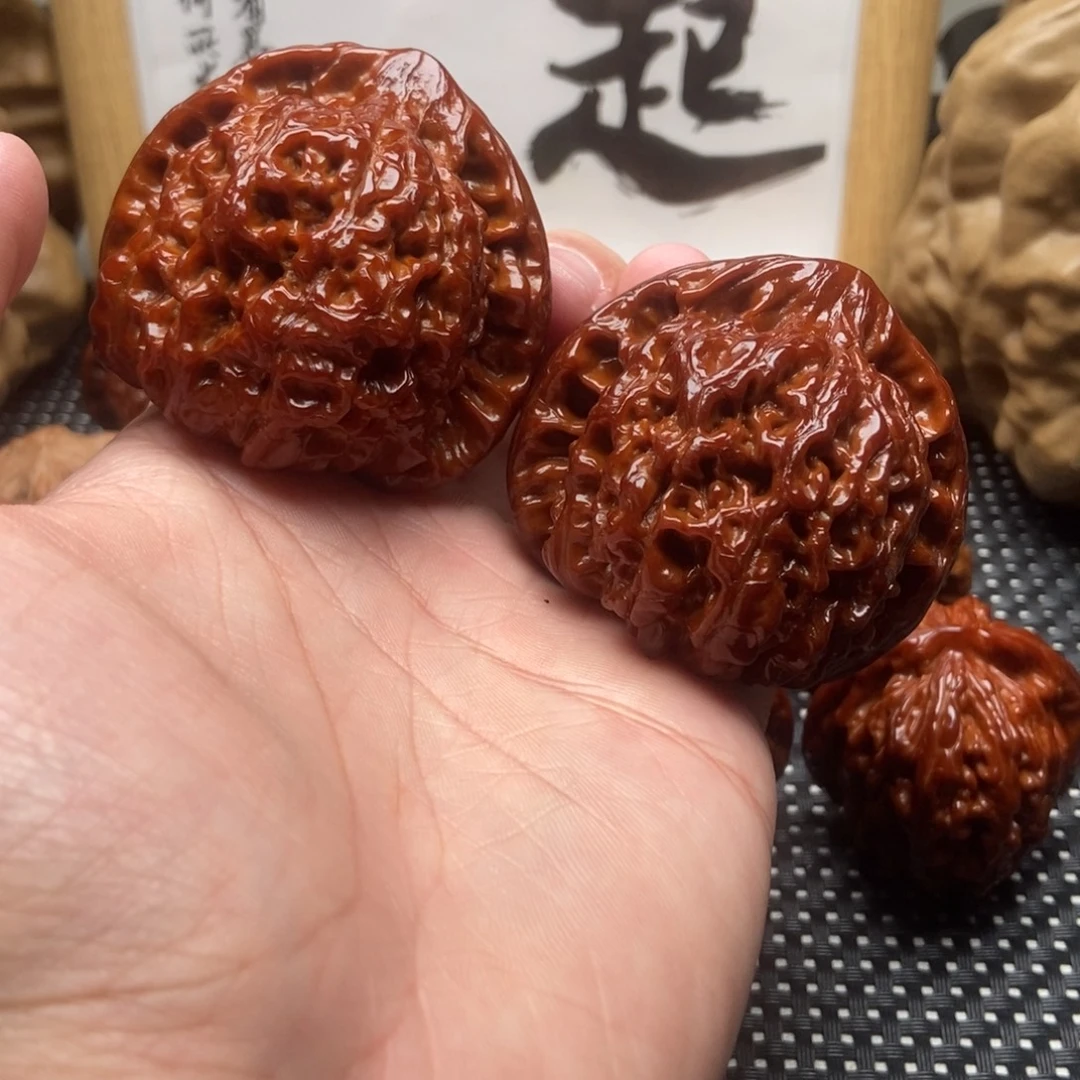 文玩核桃吊坠52全品官帽