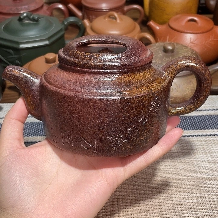 茶壶紫砂紫砂宜兴紫砂壶微瑕6