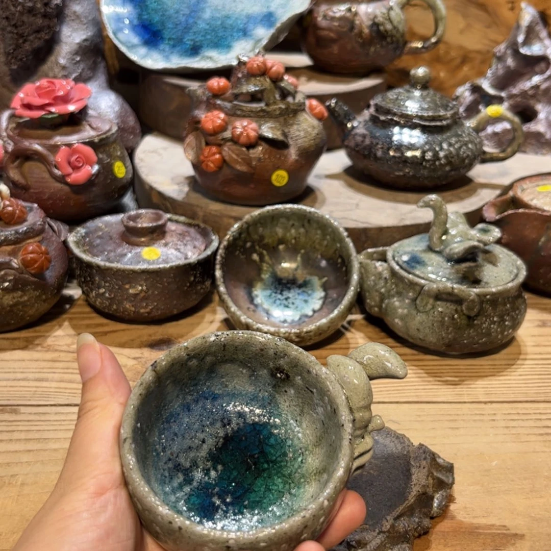 【闪购商品】柴烧茶具手工茶杯