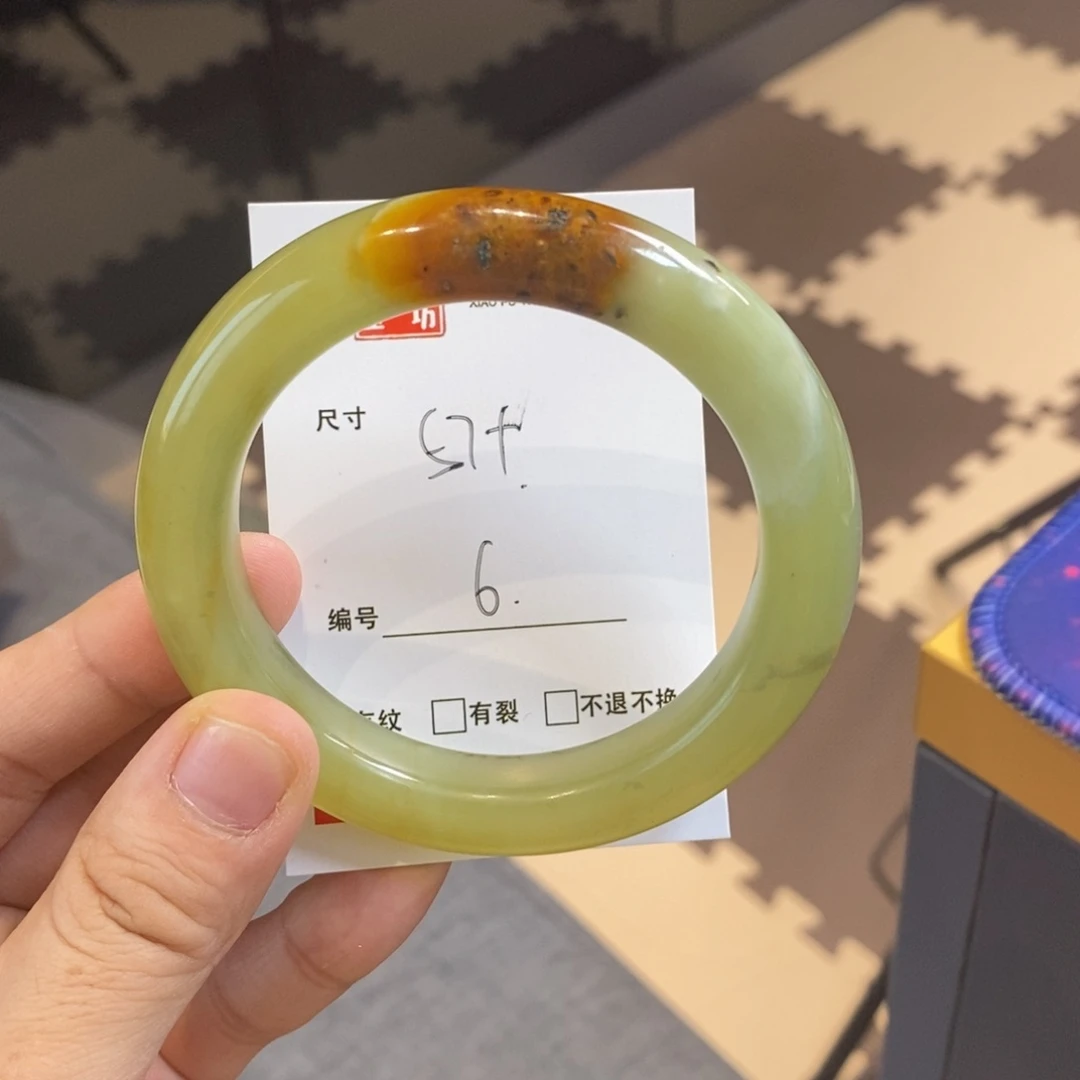 蛇纹石玉手镯未镶嵌@****琴