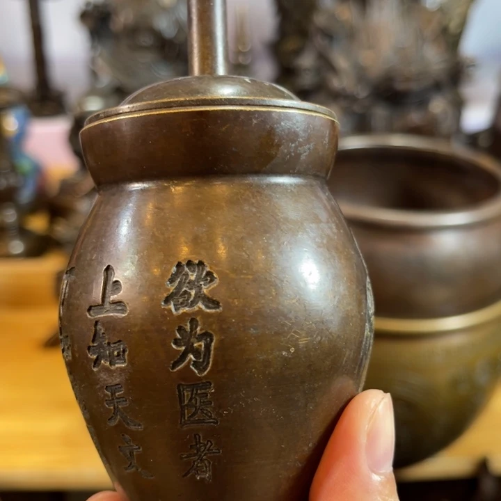 黄铜案台摆件物品摆件