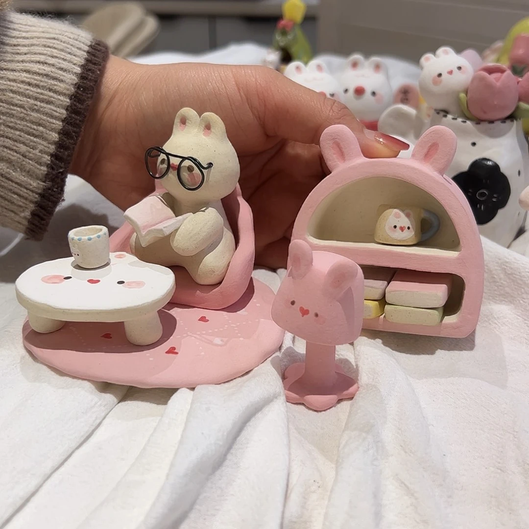 陶瓷摆件手作摆件