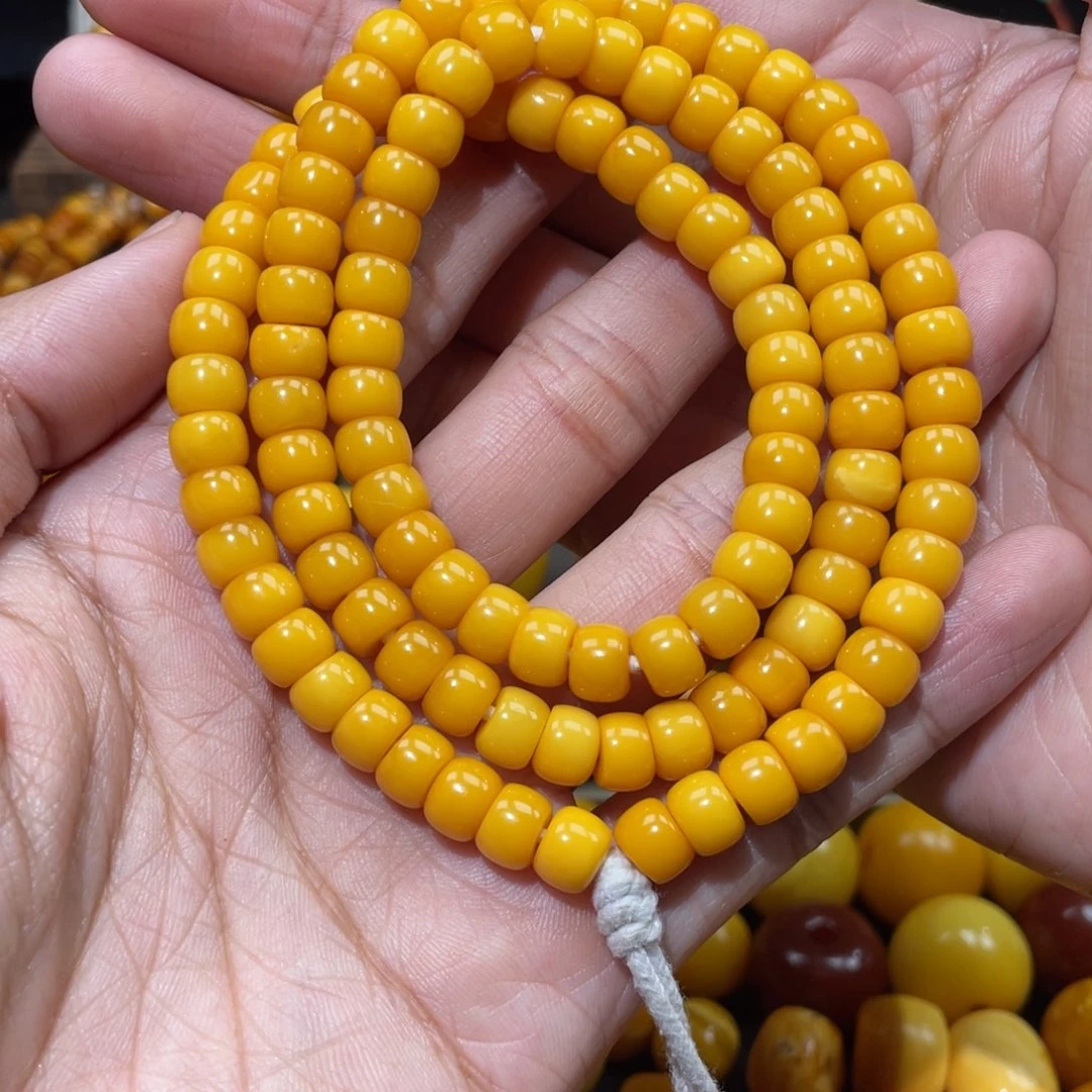 蜜蜡未镶嵌裸石直径8