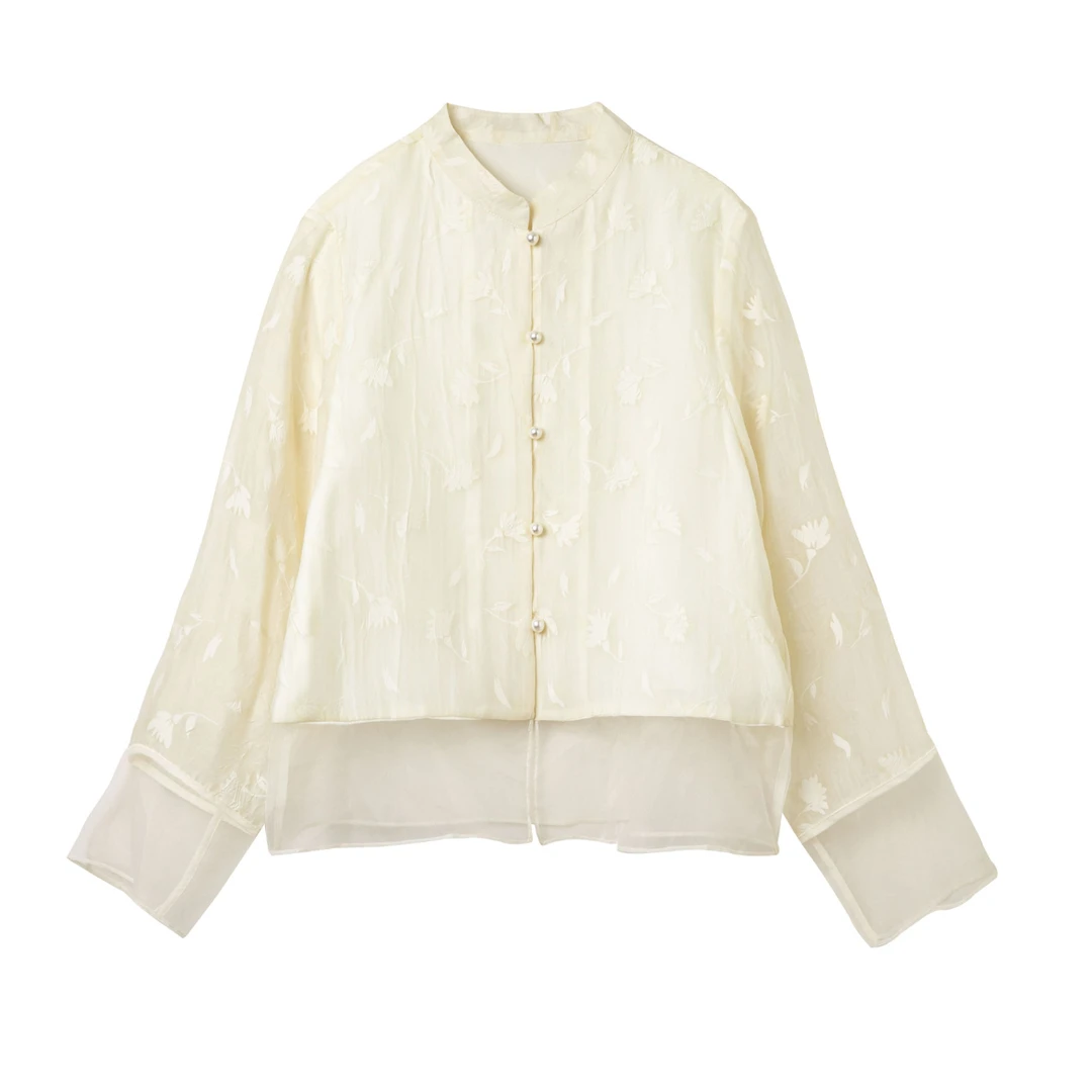 中式百搭衬衫10KUN110S8037