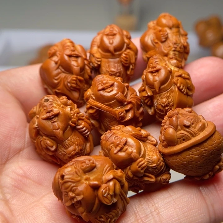 橄榄核吊坠橄榄处理的