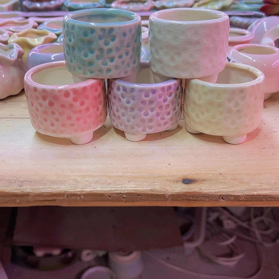 陶瓷花盆当场凑满12包邮