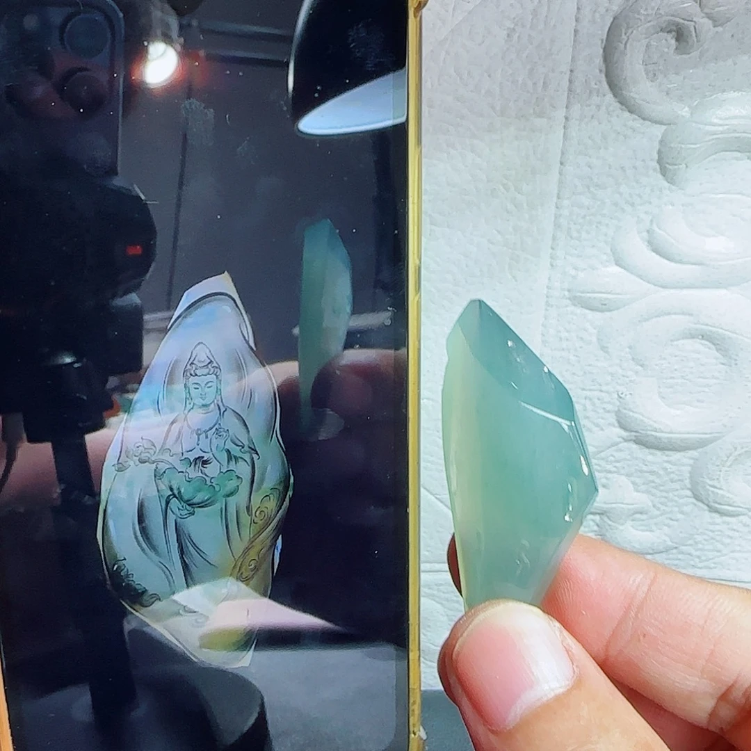 定制翡翠未镶嵌翡翠含工