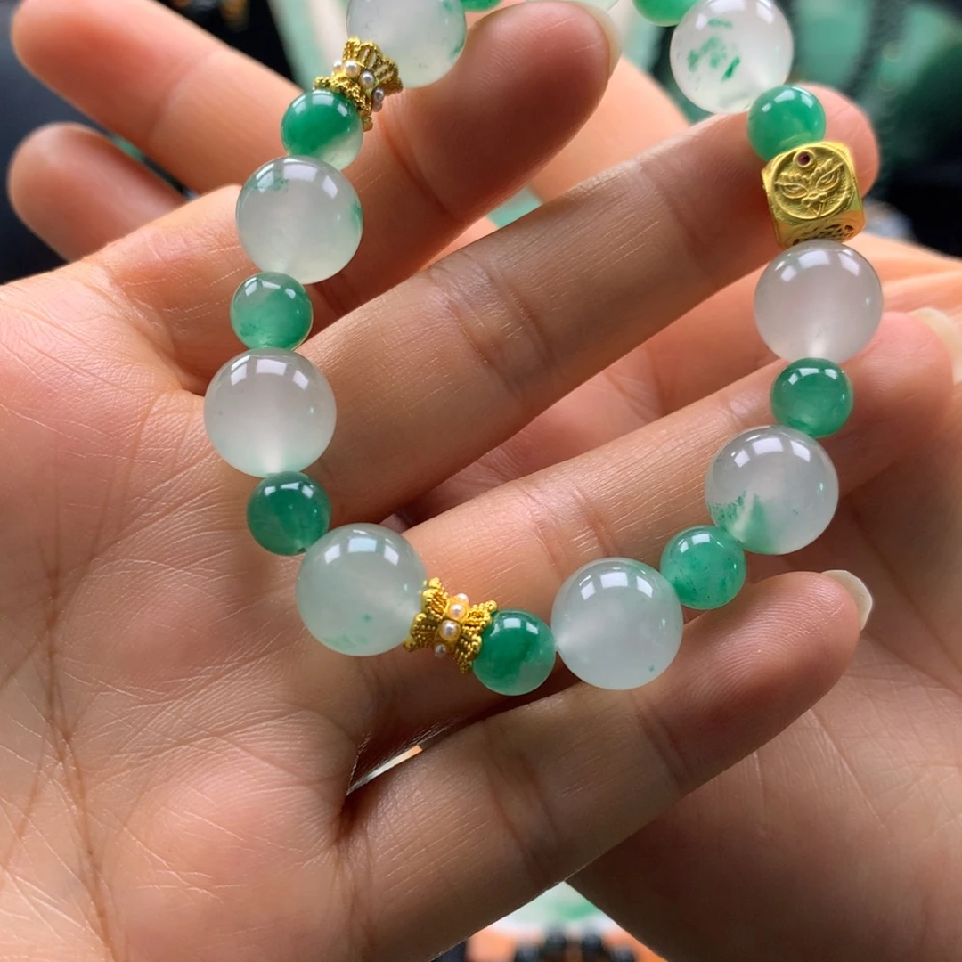 石英质玉未镶嵌手链