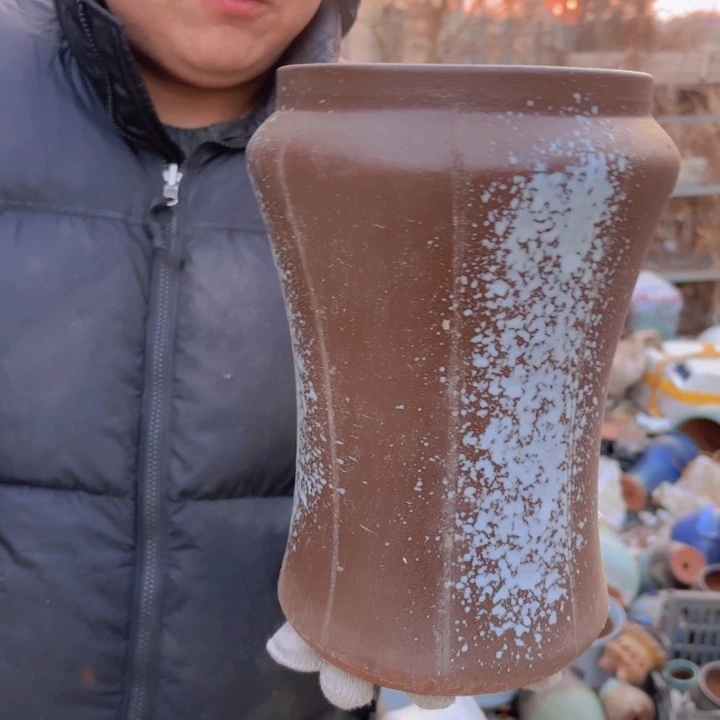红陶口径 高度 花盆15 25