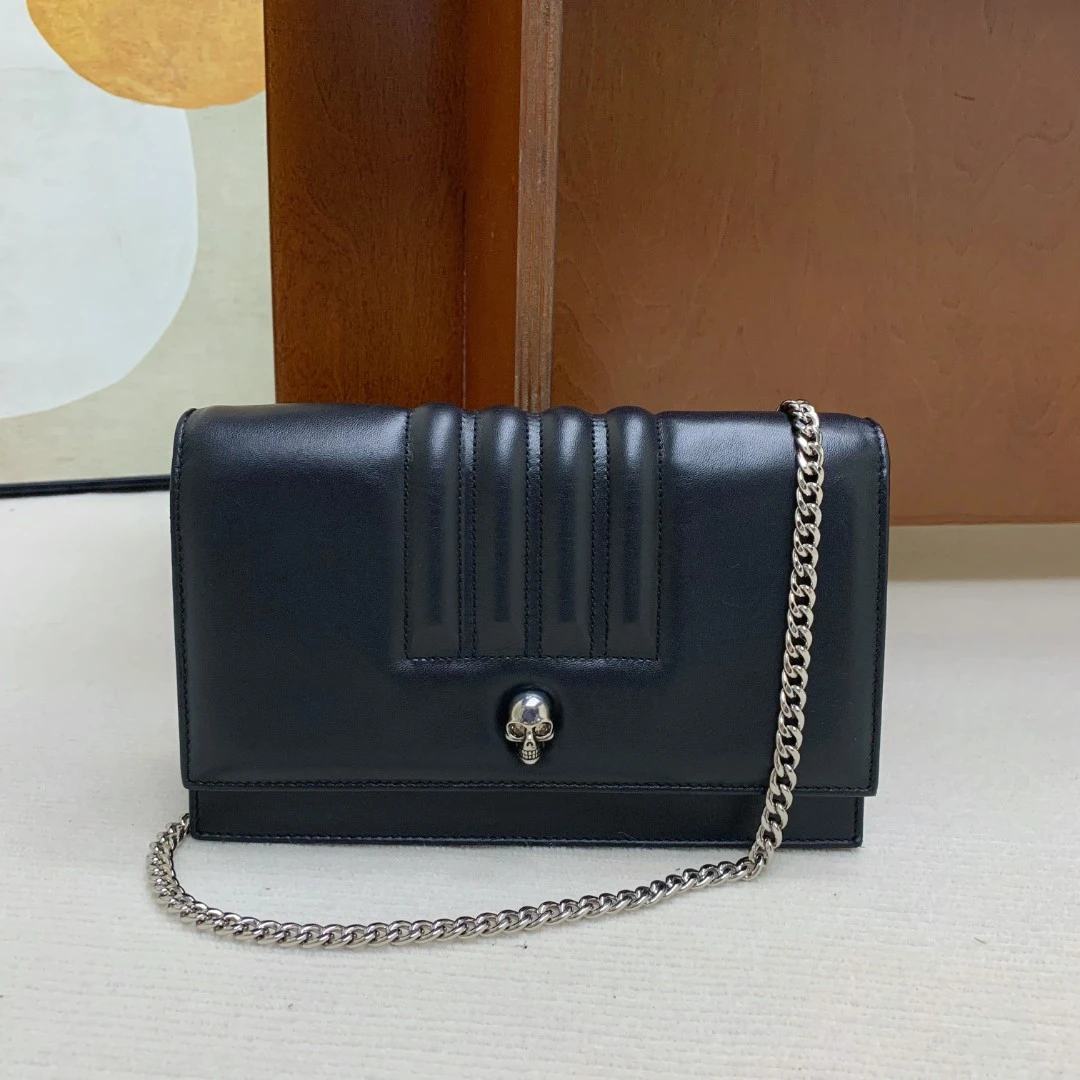 95新 Alexander McQueen/亚历山大·麦昆 【98新】麦昆25新款链条包