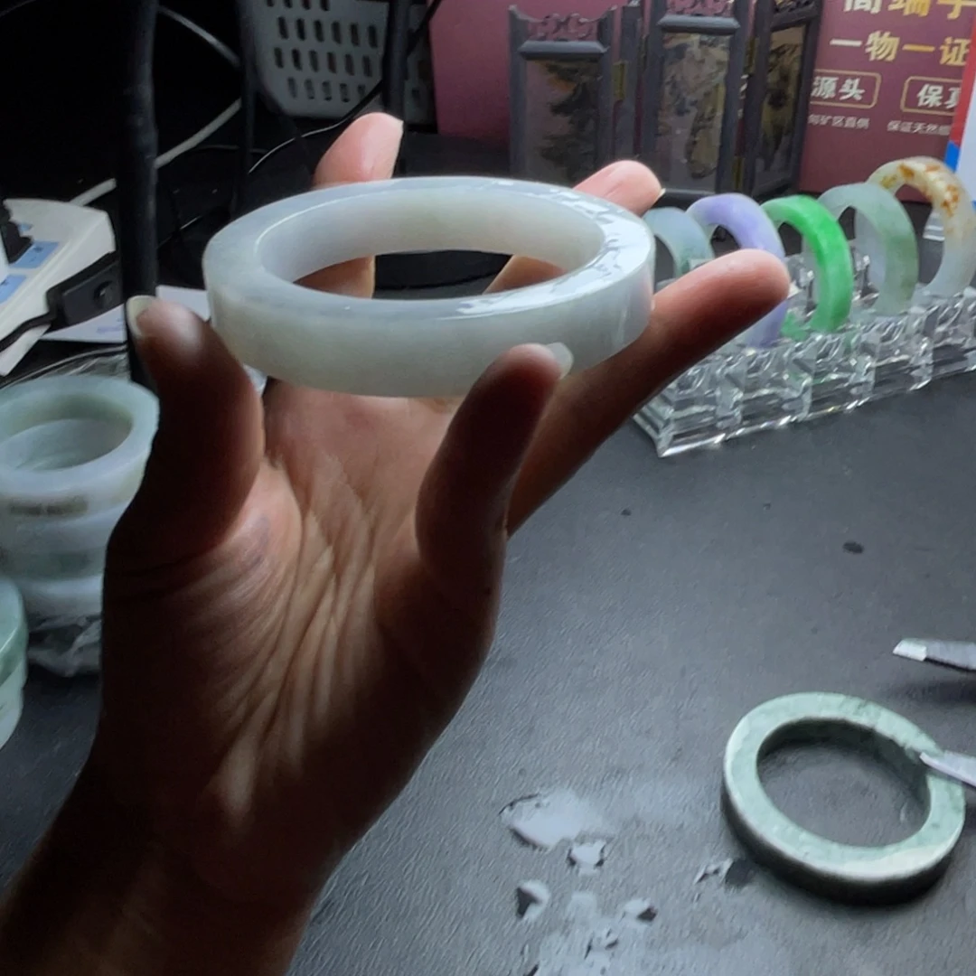 崽***工定制翡翠未镶嵌分单